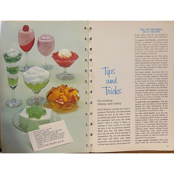 Vintage Joys of Jell-O Cookbook – 1960s Retro Gelatin Recipes & Party Dessert Id - Picture 4 of 8